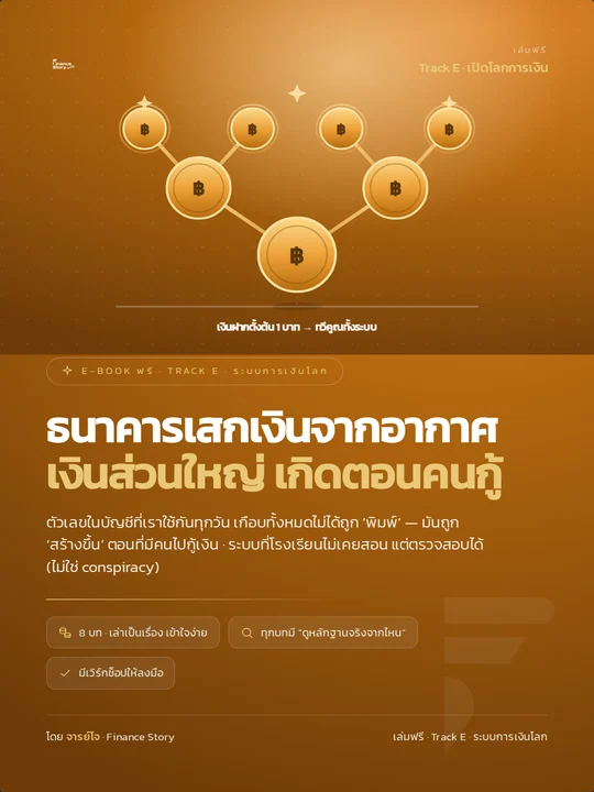 ปกหนังสือ ธนาคารเสกเงินจากอากาศ