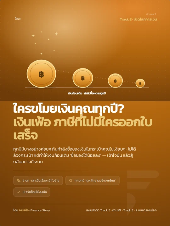 ปกหนังสือ ใครขโมยเงินคุณทุกปี
