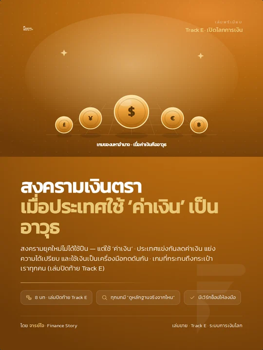 ปกหนังสือ สงครามเงินตรา